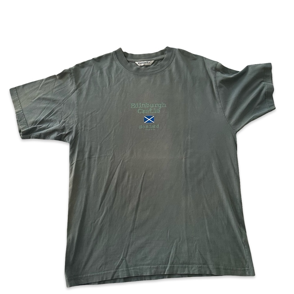 Edinburgh Castle Gray T-Shirt